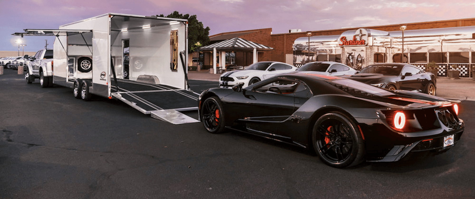 JIMGLO Elite Enclosed Car Trailers-1